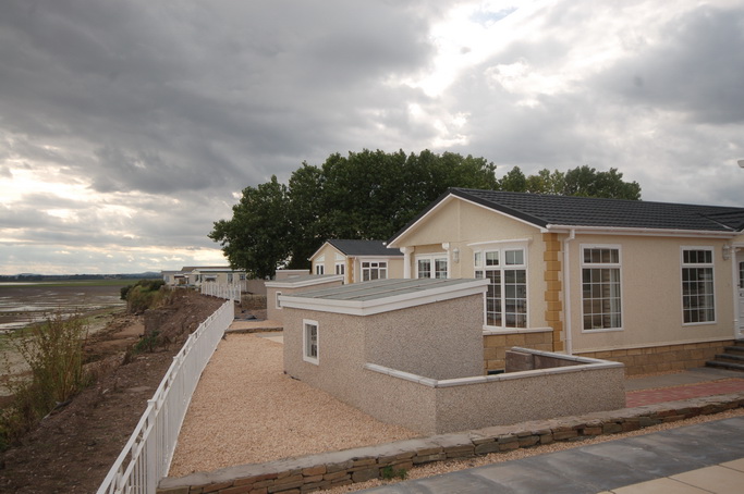 Montrose Basin caravan park.JPG